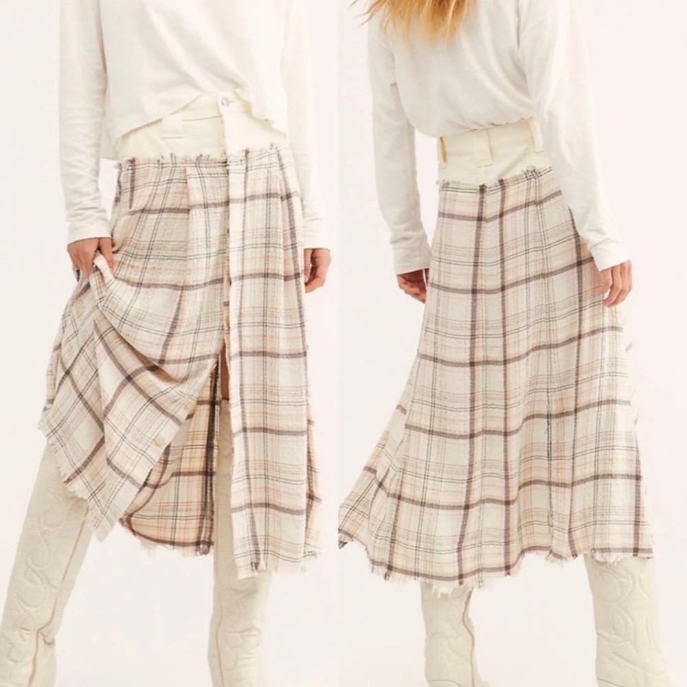 Free people Avril maxi skirt size 4